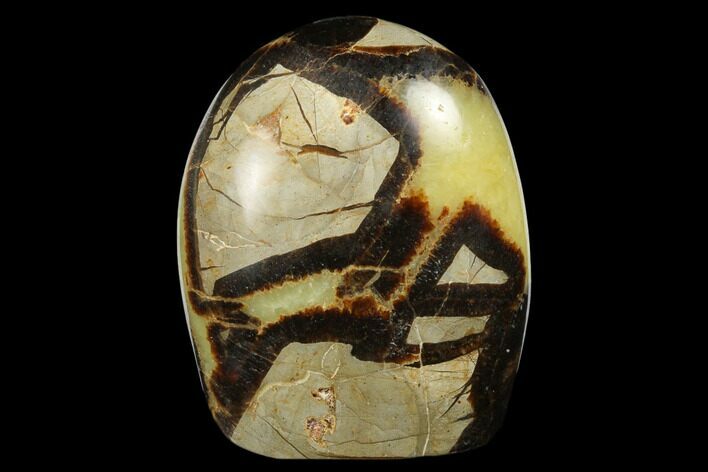 Free-Standing, Polished Septarian - Madagascar #174587